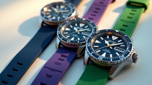 Les bracelets seiko : options métal et silicone à découvrir